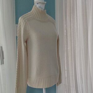 ROOTS Wool/Cashmere Blend Turtleneck Sweater